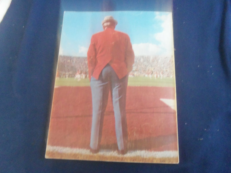 1979 JANUARY THE ROAD TO NO. 1 - 1978 GAME-BY-GAME UNIVERSITY ALABAMA - SP 1221K