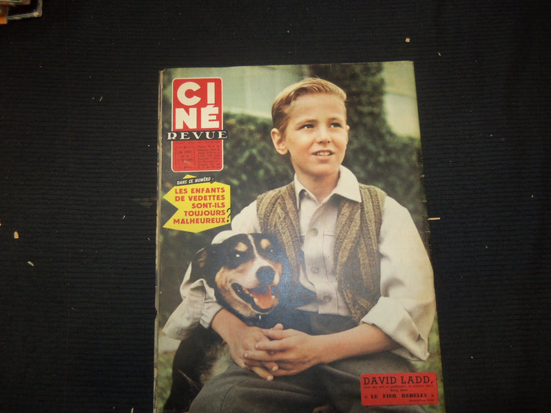 1958 SEPTEMBER 19 CINE REVUE FRENCH MAGAZINE - ELIZABETH TAYLOR COVER - E 24757