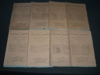 1876 THE ATLANTIC MONTHLY MAGAZINE LOT OF 9 - O. W. HOLMES - JEWETT - WR 308