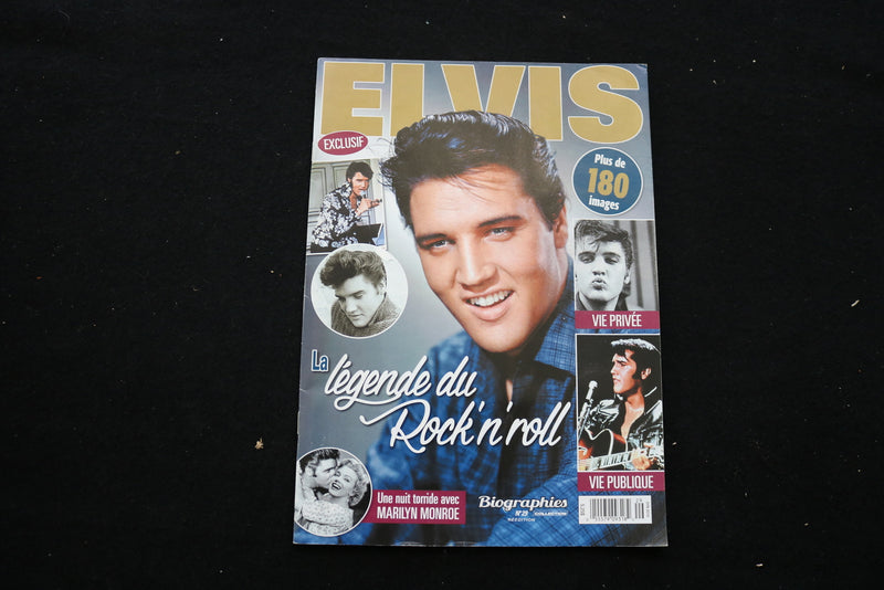 1970'S ELVIS LA LEGENDE DE ROCK N' ROLL MAGAZINE - ELVIS PRESLEY COVER - F 256Q