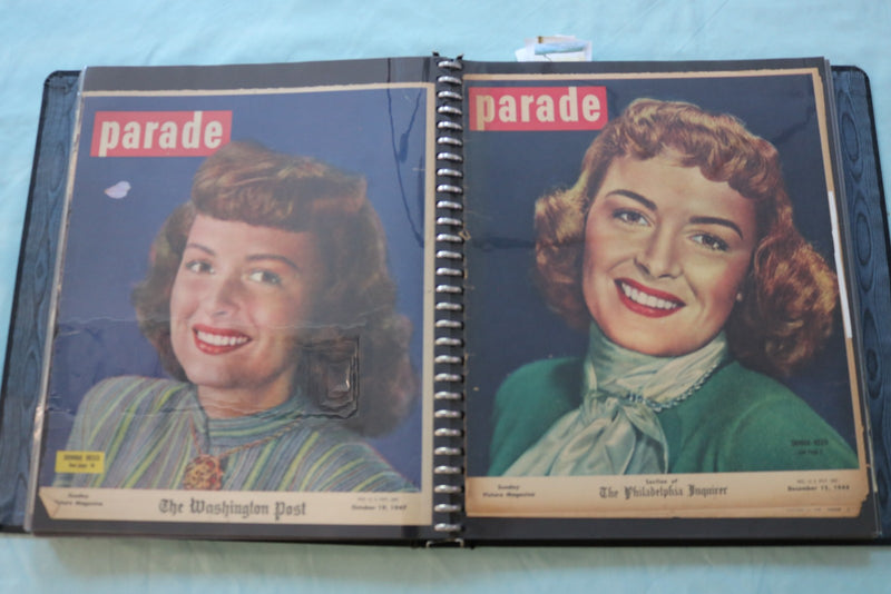 HOLLYWOOOD STARS SCRAPBOOK - MAGAZINE PHOTOS - GINGER ROGERS-ROBERT REDFORD- #39