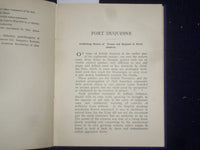 1907 FORT DUQUESNE AND FORT PITT HARDCOVER BOOK - 3RD EDITION - KD 9122