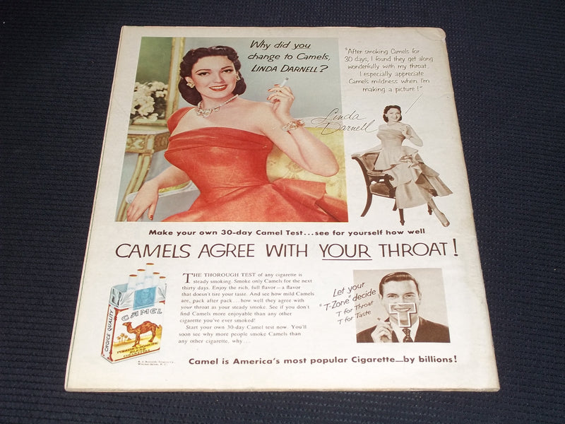 1952 JULY 15 LOOK MAGAZINE - ARLENE DAHL FRONT COVER - E 20446