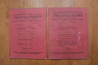 1935-1937 AMERICAN SOCIETY OF MECHANICAL ENGINEERS MAGAZINE - LOT OF 6 - O 3927