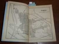 1945 POMPEII GUIDE BOOK - AMEDEO MAIURI - GREAT PLATES - FOURTH EDITION - K 1281