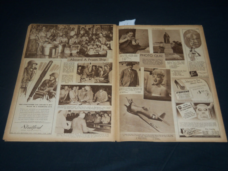 1943 SEPT 26 THE PITTSBURGH PRESS SUNDAY ROTO SECTION - INGRID BERGMAN - NP 4573