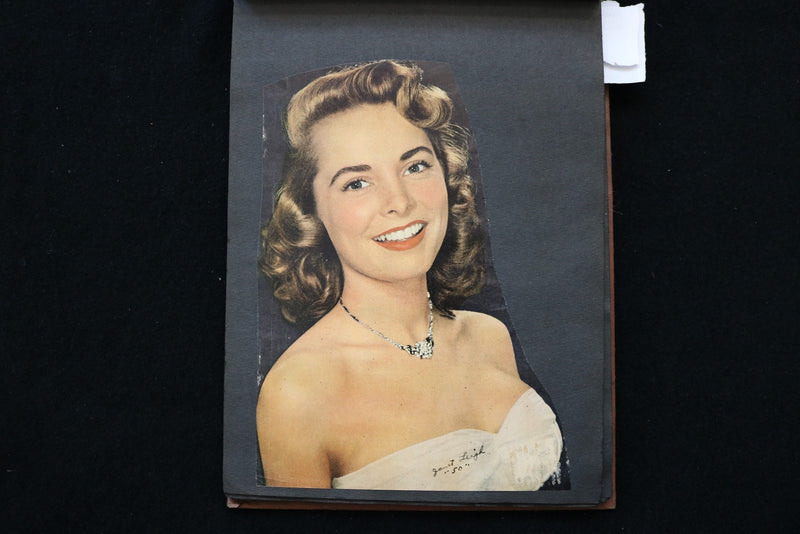 1948-1950 MOVIE STARS SCRAPBOOK - ELIZABETH TAYLOR - KATHERINE HEPBURN - E 24950