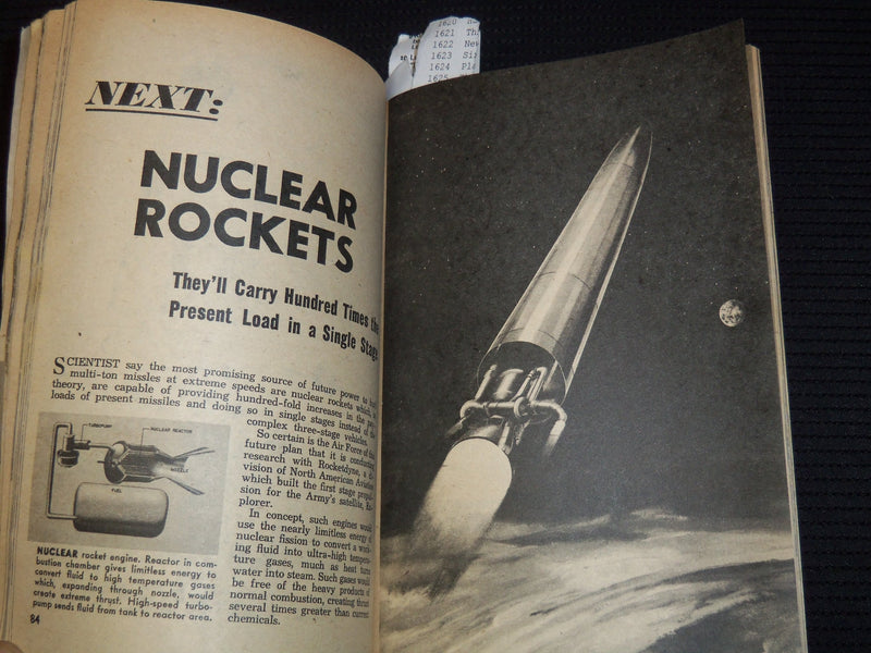 1958 JULY PIC DIGEST MAGAZINE - SINATRA - MANTLE - ROCKETS - DEMPSEY - K 1027