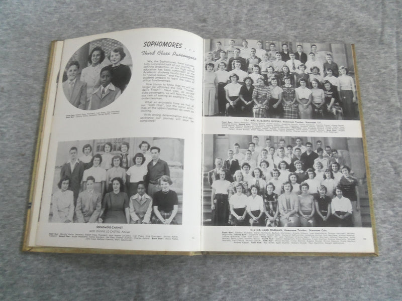 1950 MAGIC CASEMENTS LODI HIGH SCHOOL YEARBOOK - LODI, NEW JERSEY - YB 2888
