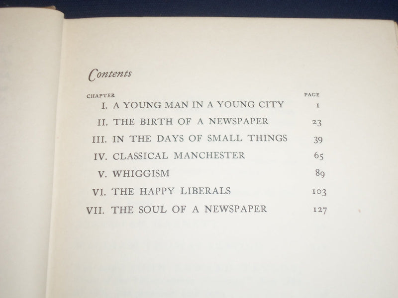 1921 THE MANCHESTER GUARDIAN CENTURY OF HISTORY BY WILLIAM HASLAM MILLS- KD 2468