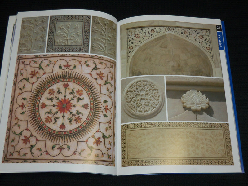 1990'S TAJ MAHAL AGRA & FATHEPUR SIKRI SOFTCOVER BOOK - J 6896