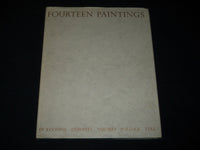 1976 FOURTEEN PAINTINGS BOOK DE KOONING PUB. BY THOMAS GIBSON - FINE ART - D 469