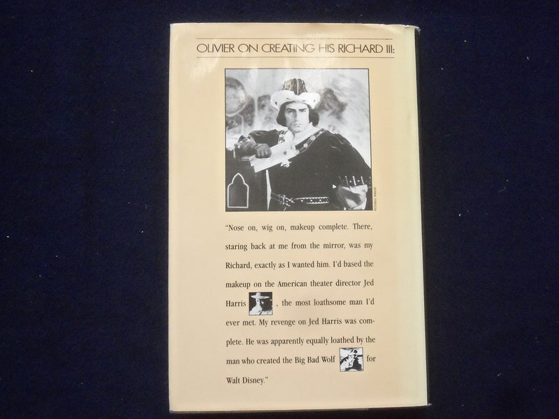 1986 LAURENCE OLIVIER ON ACTING HARDCOVER BOOK - KD 9170