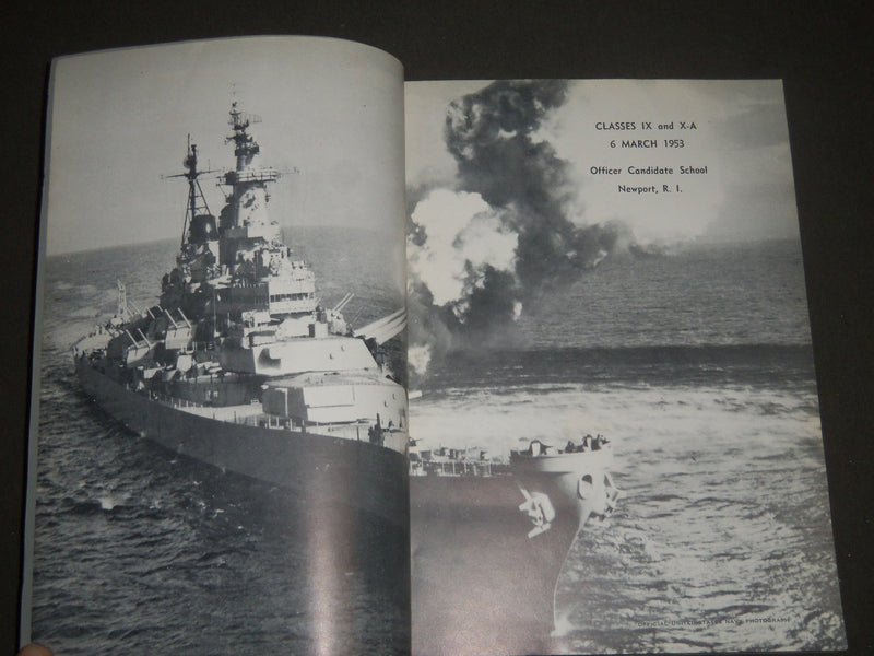 1953 THE SEA CHEST OFFICER CANDIDATE SCHOOL YEARBOOK - NEWPORT RI - YB 1210