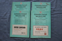1959-1961 CONNECTICUT MEDICINE MAGAZINE - LOT OF 21 - O 3906