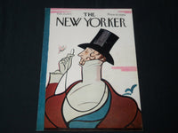 1971 FEBRUARY 20 NEW YORKER MAGAZINE FRONT COVER ONLY BY REA IRVIN - ART DECO