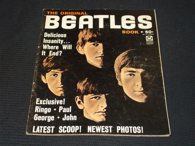 1964 THE ORIGINAL BEATLES BOOK MAGAZINE - THE BEATLES FRONT COVER - E 16090