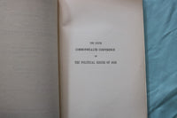 1928 MAY 15 UNIVERSITY OF IOWA 6TH COMMONWEALTH CONFERENCE - SOFTCOVER - K 3252