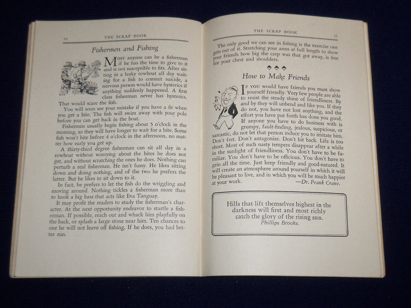 1935 THE SCRAP BOOK PUBLISHED BY FRED D. KANPP & SON - FOURTH EDITION - K 519