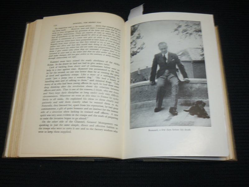 1950 ROMMEL THE DESERT FOX HARDCOVER BOOK BY DESMOND YOUNG - KD 7532
