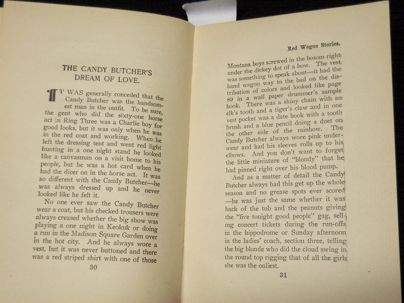 1904 ROD WAGON STORIES HARDCOVER BOOK BY WELLS HAWKS - KD 705L