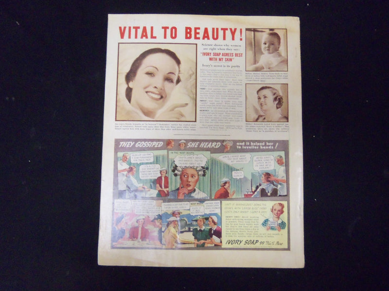 1937 AUGUST MCCALL'S MAGAZINE - NICE ILLUSTRATIONS, STORIES & ADS - ST 3890