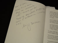 2001 ACCIDENTAL COURAGE BOUNDLESS DREAMS BOOK INSCRIBED BY BARZACH - KD 7769