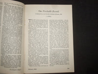 1929 FEBRUARY THE READER'S DIGEST SOFTCOVER BOOK- NUMBER 82- GREY COVERS- J 9924