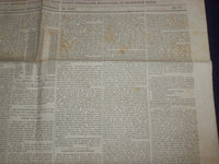 1848 DECEMBER 16 MASSACHUSETTS PLOUGHMAN NEWSPAPER - GOLD IN CALIFORNIA- NP 5158