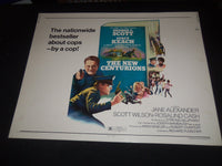1972 THE NEW CENTURIONS 1/2 SHEET MOVIE POSTER - GEORGE C. SCOTT - P 379