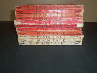 1927-1930 PLAIN TALK MAGAZINE - LOT OF 11 - NICE STORIES - WR 1197