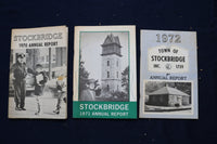 1970-2006 STOCKBRIDGE MASSACHUSETTS ANNUAL REPORT - LOT OF 22 - O 3394