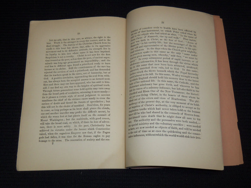 1864 REV. ALFRED PUTNAM INSTALLATION DISCOURSE BY EZRA GANNETT - J 7534