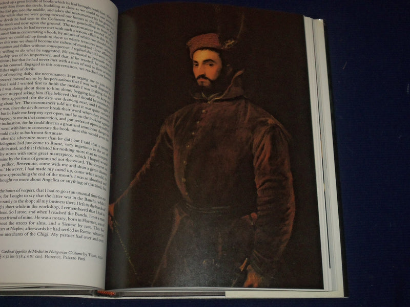 1983 AUTOBIOGRAPHY OF BENVENUTO CELLINI BY CHARLES HOPE - 1ST EDITION - KD 2701