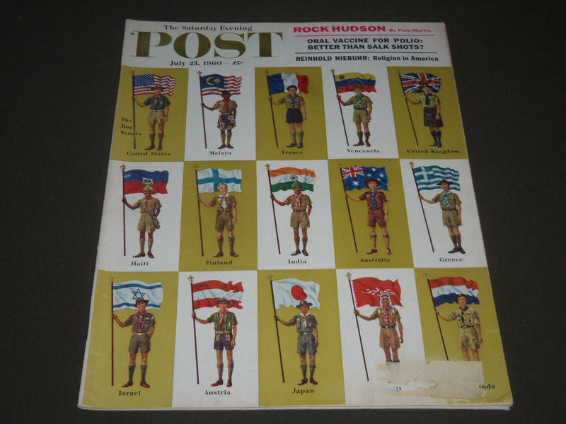 1960 JULY 23 THE SATURDAY EVENING POST MAGAZINE - ILLUSTRATED COVER - SP 2306