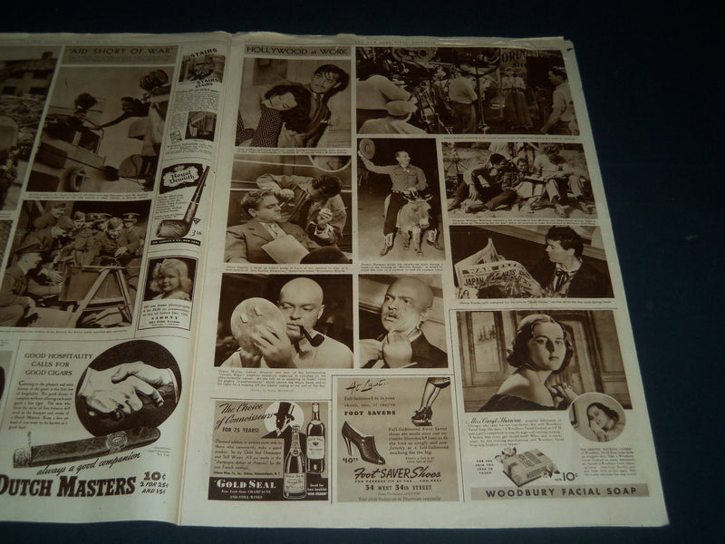 1940 NOV 10 NEW YORK TIMES PICTURE SECTION - FRANKLIN DELANO ROOSEVELT - NT 7365