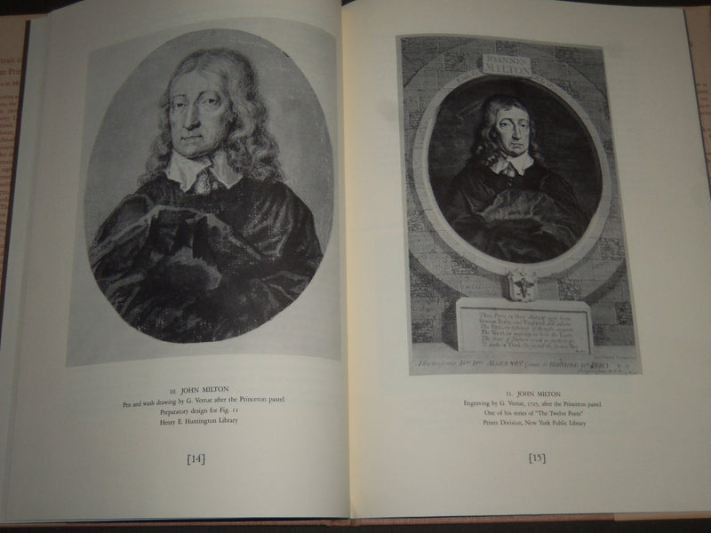1961 THE PORTRAIT OF JOHN MILTON AT PRINCETON BY JOHN RUPERT MARTIN BOOK- I 1227