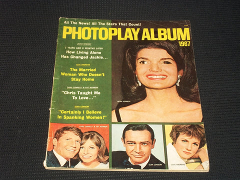 1967 PHOTOPLAY ALBUM MAGAZINE - JACKIE KENNEDY COVER - E 3581