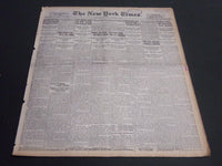 1920 NOV 9 NEW YORK TIMES -CLUB OWNERS VOTE FOR NEW LEAGUE BASEBALL WAR- NT 6732