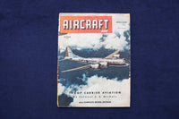 1944 OCTOBER AIRCRAFT AGE MAGAZINE - TROOP CARRIER AVIATION COVER - E 11404