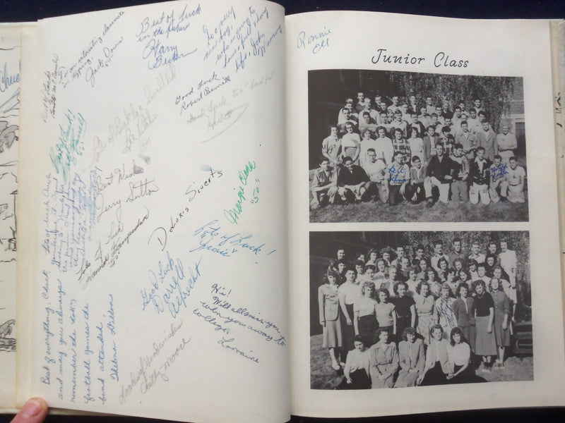 1949 THE DAWSONIAN DAWSON COUNTY HIGH SCHOOL YEARBOOK-GLENDIVE, MONTANA- YB 3128