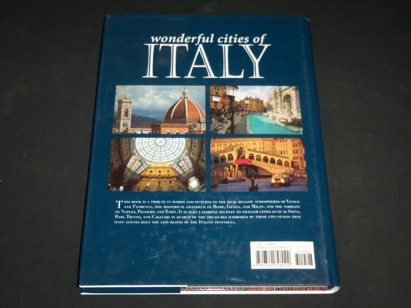 2003 WONDERFUL CITIES OF ITALY HARDCOVER BOOK BY PIERO BAIRATI - I 1970