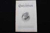 1895 AUGUST 22 THE CONGREGATIONALIST MAGAZINE - PROFESSOR A. B. BRUCE - K 2337