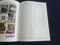 1995 OCTOBER 28 FOOTBALL PROGRAM - WILLIAM & MARY VS VILLANOVA UNIV - SP 1215C