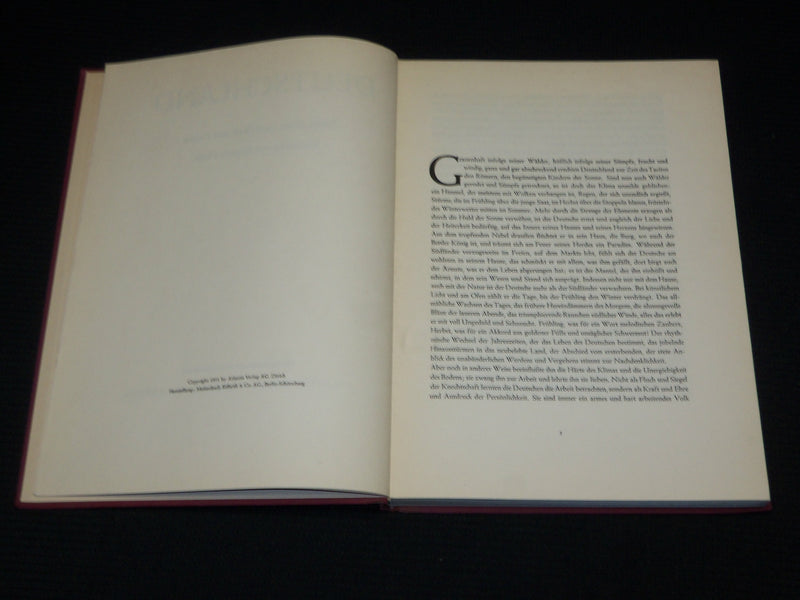 1951 DEUTSCHLAND - BILDER SEINER LANDSCHAFT UND KULTUR HARDCOVER BOOK - R 716C
