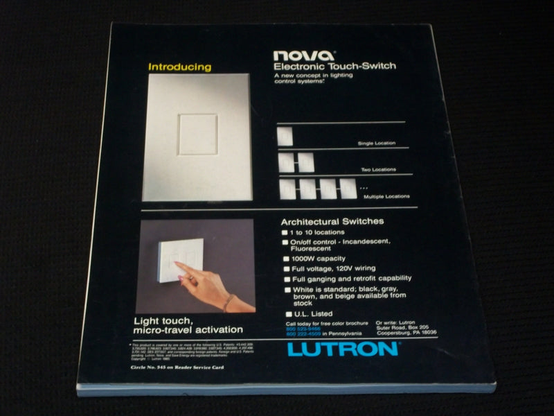 1986 APRIL PROGRESSIVE ARCHITECTURE MAGAZINE - MAKI COVER - E 4107