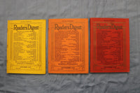 1937 READER'S DIGEST MAGAZINE - COMPLETE YEAR - LOT OF 12 - O 3872