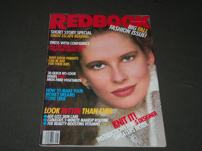 1983 AUGUST REDBOOK MAGAZINE - ELISABETTA RAMELLA COVER - B 3045