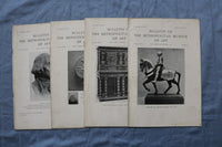 1929-1940 BULLETIN OF THE METROPOLITAN MUSEUM OF ART - LOT OF 32 - O 3879