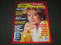 1992 JANUARY GOOD HOUSEKEEPING MAGAZINE - BARBARA WALTERS COVER - B 2821